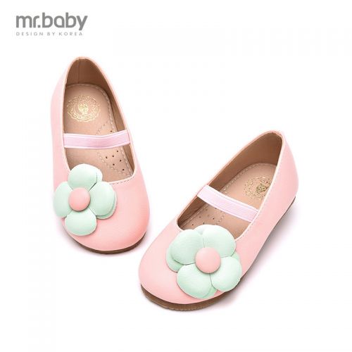 Chaussures enfants en similicuir MRBABY ronde pour printemps - semelle caoutchouc antidérapant Ref 1032224