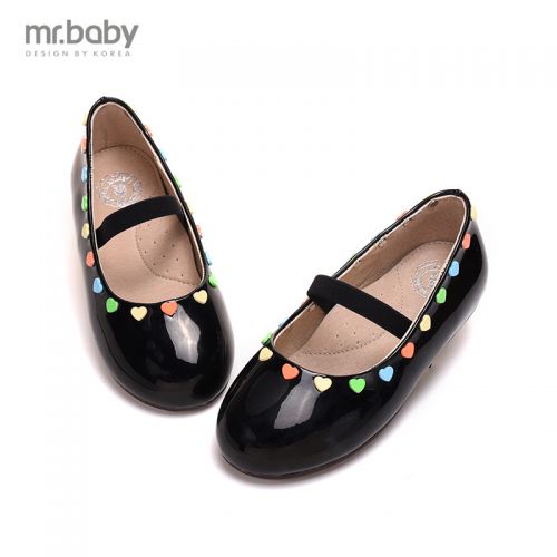 Chaussures enfants en similicuir MRBABY ronde rivet pour printemps - semelle caoutchouc Ref 1032233