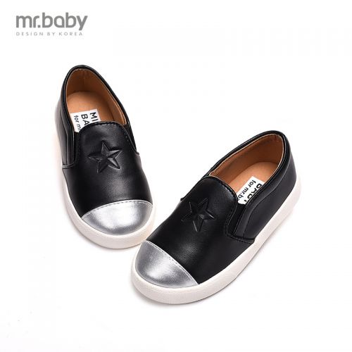 Chaussures enfants en similicuir MRBABY ronde coutures cuir pour printemps - semelle caoutchouc Ref 1032247