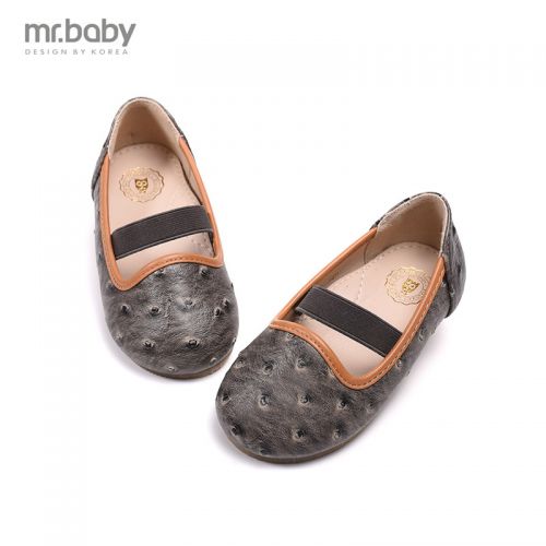 Chaussures enfants en similicuir MRBABY ronde pour printemps - semelle caoutchouc Ref 1032251