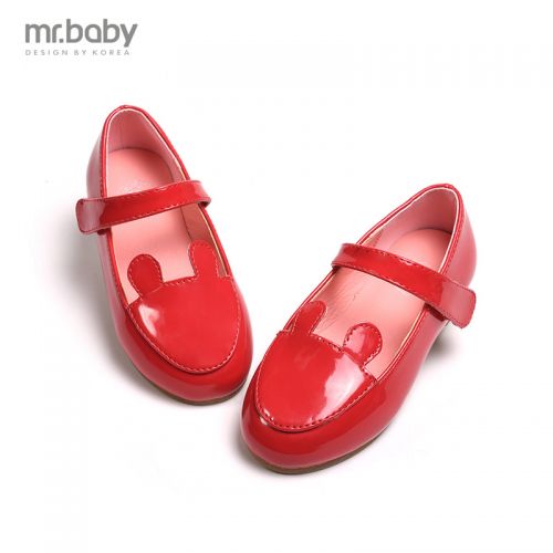 Chaussures enfants en similicuir MRBABY ronde pour printemps - semelle caoutchouc Ref 1032280