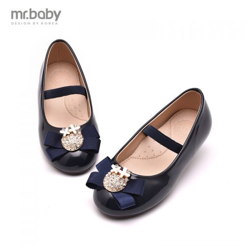 Chaussures enfants en similicuir MRBABY ronde pour printemps - semelle caoutchouc antidérapant Ref 1032352