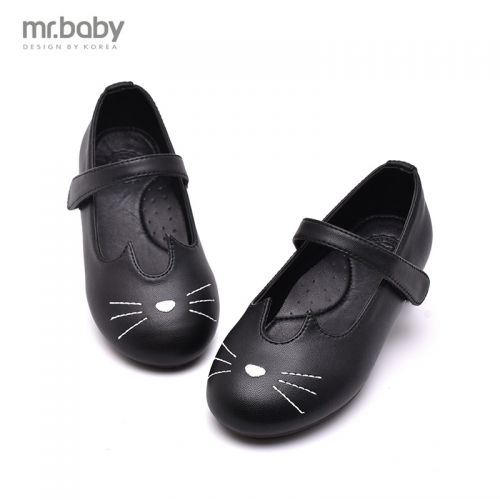 Chaussures enfants en similicuir MRBABY ronde pour printemps - semelle caoutchouc antidérapant Ref 1032376