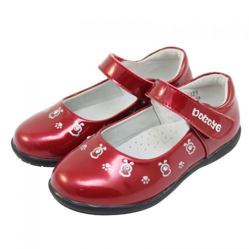 Chaussures enfants ronde pour printemps - semelle caoutchouc Ref 1032529