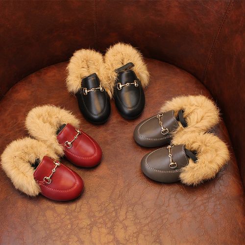 Chaussures enfants métal pour hiver - semelle caoutchouc Ref 1032623