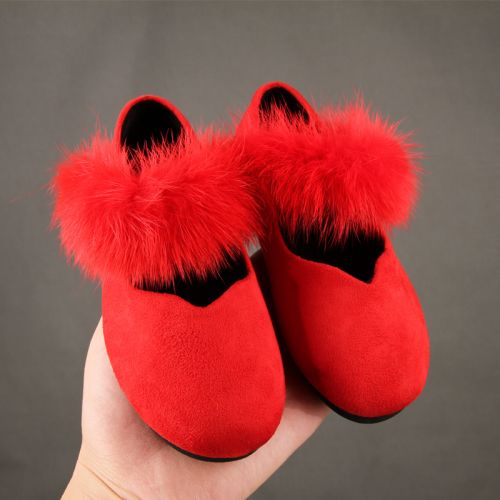 Chaussures enfants en pour hiver - semelle caoutchouc Ref 1032684