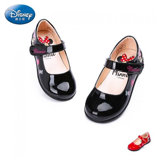 Chaussures enfants en PU DISNEY ronde pour hiver - semelle TPR Ref 1032844