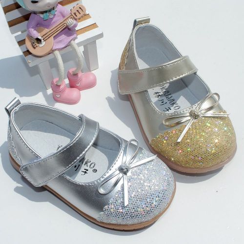 Chaussures enfants en cuir ronde pour printemps - semelle caoutchouc Ref 1032922