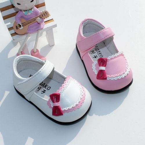 Chaussures enfants en peau de mouton ronde pour printemps - semelle caoutchouc Ref 1032945