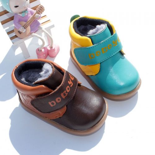 Chaussures enfants en cuir ronde pour hiver - Ref 1032991