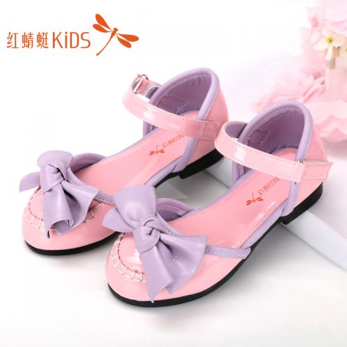 Chaussures enfants en PU REDDRAGONFLY ronde coutures cuir pour printemps - semelle caoutchouc Ref 1033179
