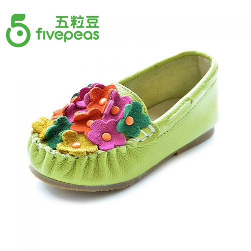 Chaussures enfants en cuir FIVE PEAS ronde pour printemps - Ref 1033581
