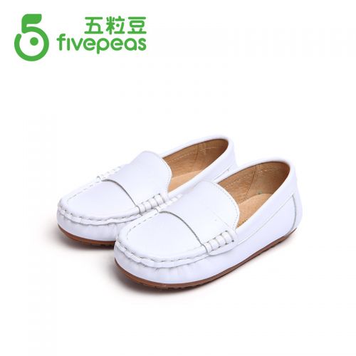 Chaussures enfants en cuir FIVE PEAS ronde pour printemps - semelle caoutchouc Ref 1033590