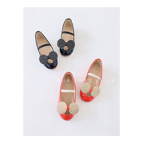 Chaussures enfants en PU ronde pour printemps - Ref 1033694
