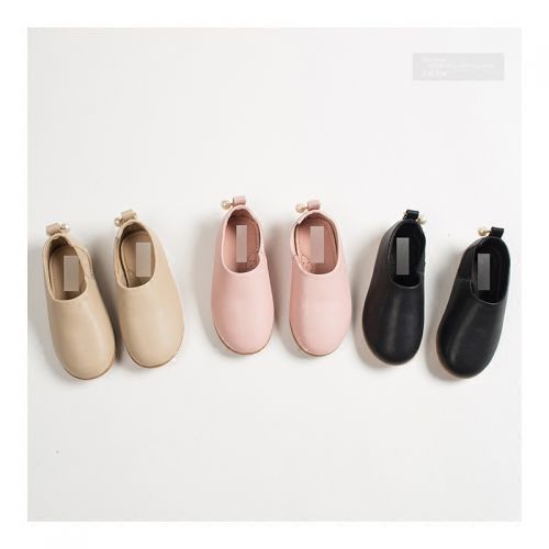 Chaussures enfants en PU ronde pour printemps - Ref 1033696