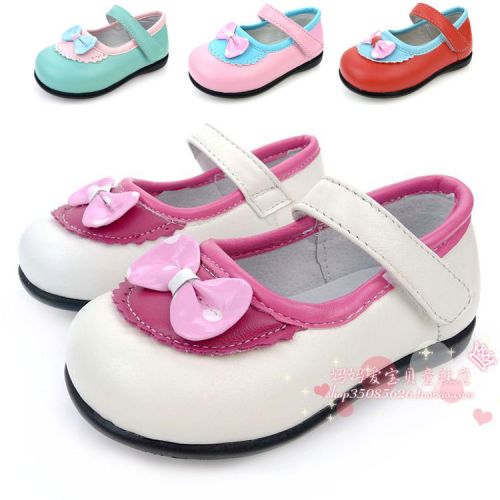 Chaussures enfants en peau de mouton ronde pour printemps - semelle caoutchouc Ref 1033776