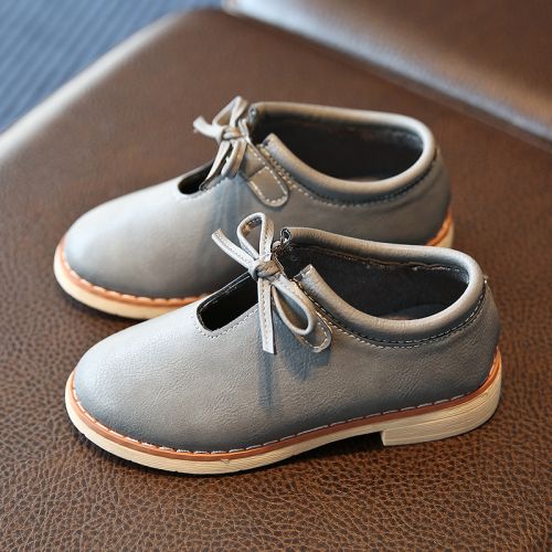 Chaussures enfants en PU ronde pour Toute saison - semelle caoutchouc Ref 1033904
