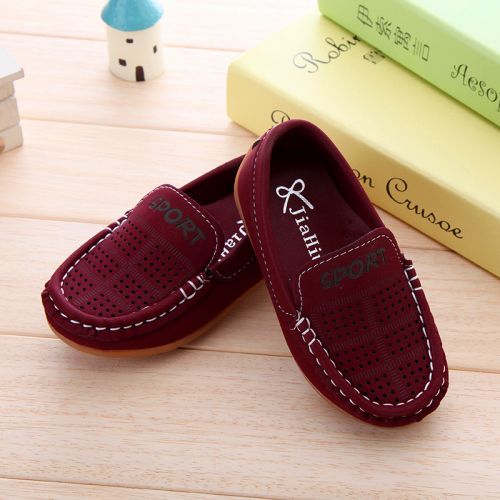 Chaussures enfants en PU ronde pour printemps - Ref 1034426