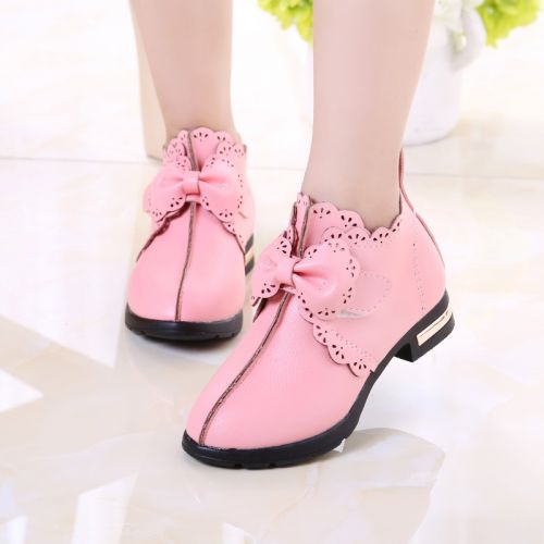 Chaussures enfants en PU pointu pour printemps - semelle caoutchouc Ref 1034467