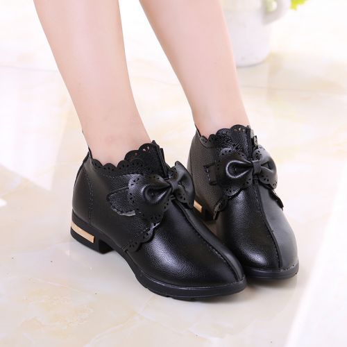 Chaussures enfants en PU pointu pour printemps - semelle caoutchouc Ref 1034470