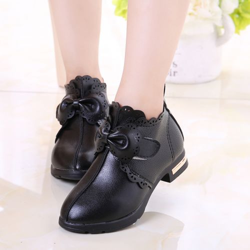 Chaussures enfants en PU pointu pour printemps - semelle caoutchouc Ref 1034479