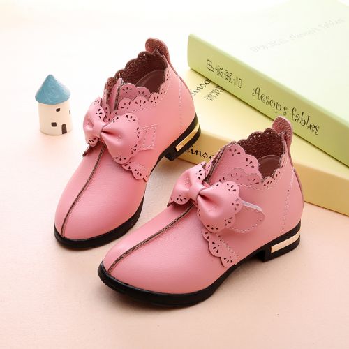 Chaussures enfants en PU pointu pour printemps - semelle caoutchouc Ref 1034496