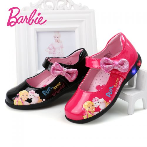 Chaussures enfants en PU BARBIE ronde pour printemps - semelle caoutchouc Ref 1034569