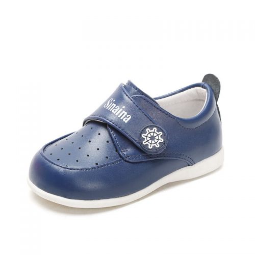 Chaussures enfants en cuir ronde pour printemps - Ref 1034575