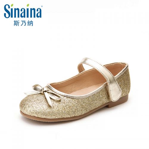 Chaussures enfants en PU ronde métal pour printemps - semelle caoutchouc Ref 1034727