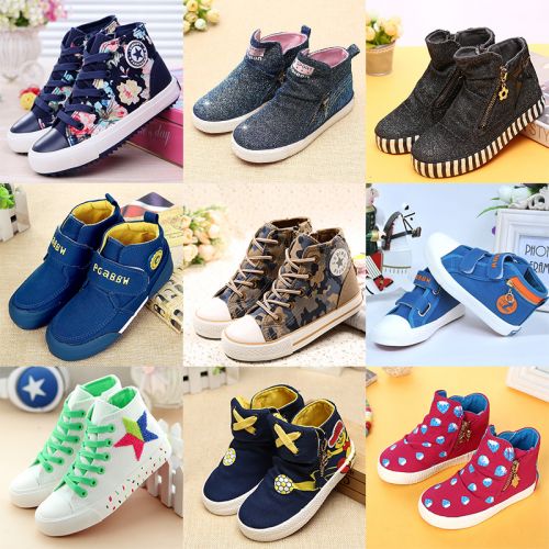Chaussures enfants en toile LADINBABY pour printemps - semelle caoutchouc Ref 1036793