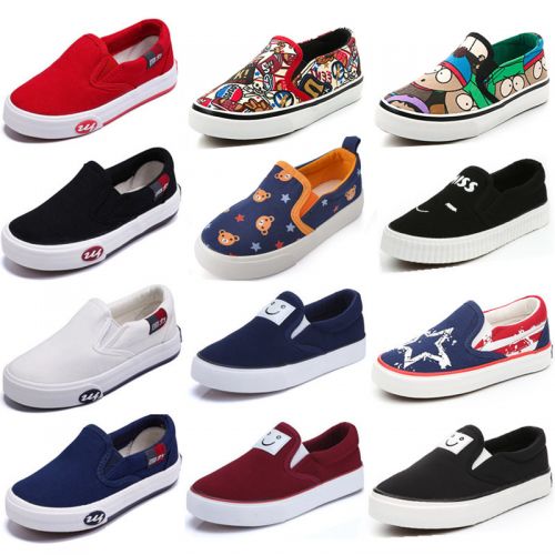 Chaussures enfants en toile WARRIOR pour printemps - semelle caoutchouc Ref 1036823