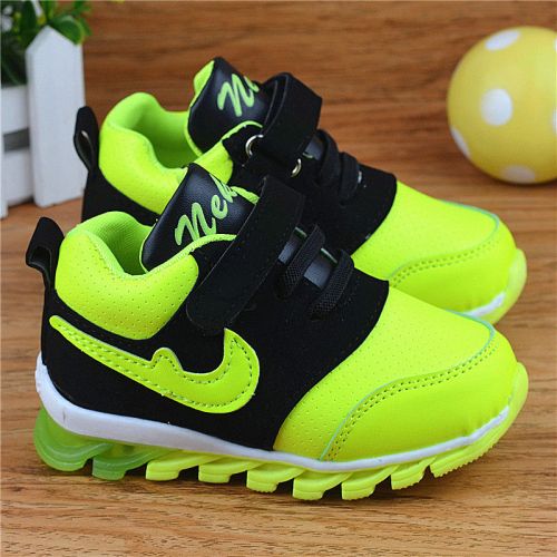Chaussures enfants en PU pour printemps - semelle caoutchouc Ref 1036861