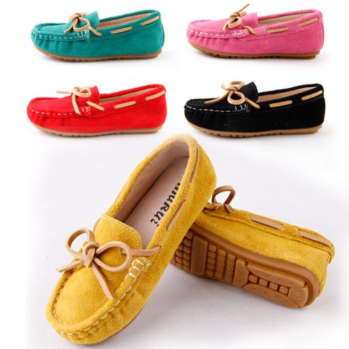 Chaussures enfants en cuir ronde pour printemps - Ref 1036947