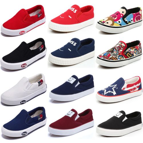 Chaussures enfants en toile WARRIOR pour printemps - semelle caoutchouc Ref 1036974