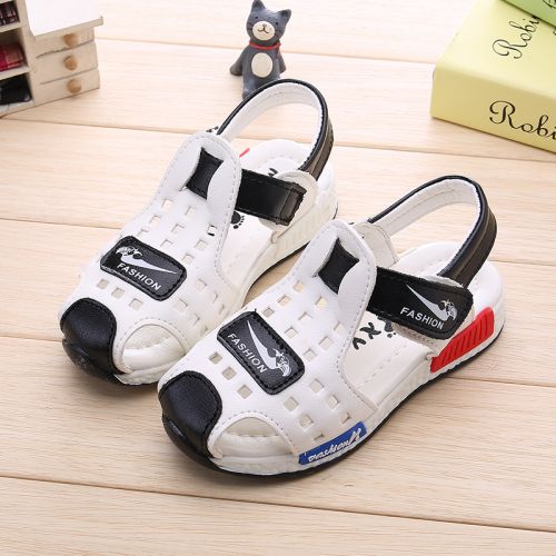 Chaussures enfants en PU Baotou pour été - semelle caoutchouc Ref 1037063