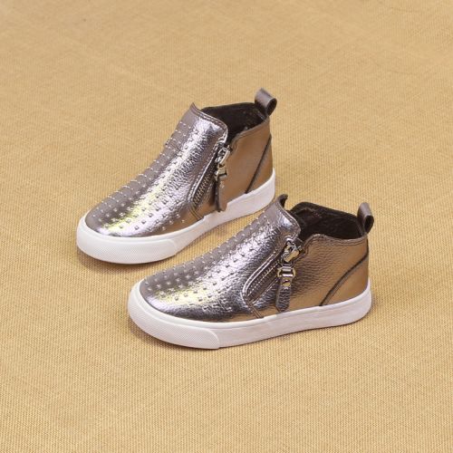 Chaussures enfants / s avec perles pour printemps - semelle caoutchouc antidérapant Ref 1037091