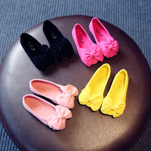 Chaussures enfants en ronde brodé pour printemps - Ref 1037122
