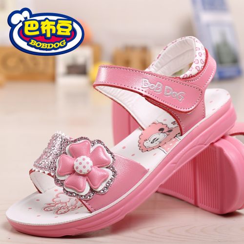 Chaussures enfants en PU BOBDOG avec perles pour été - semelle fond composite Ref 1037161