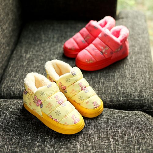 Chaussures enfants en coton pour hiver - semelle plastique Ref 1037208