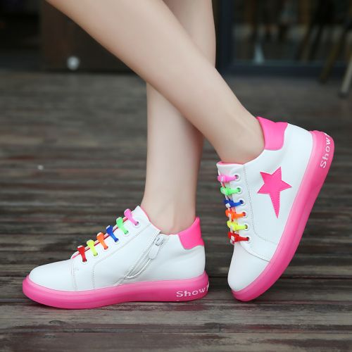 Chaussures enfants en PU pour printemps - semelle caoutchouc naturel Ref 1037224