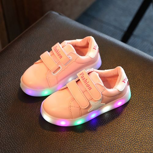 Chaussures enfants en PU pour printemps - semelle caoutchouc antidérapant Ref 1037317