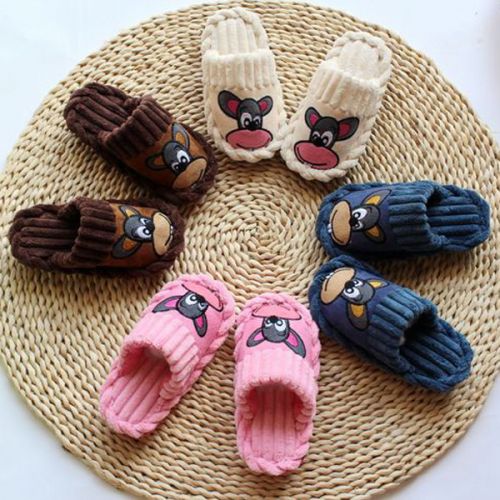 Chaussures enfants en velours côtelé pour hiver - semelle plastique Ref 1037345