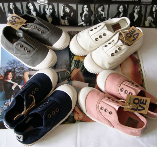 Chaussures enfants en toile pour Toute saison - semelle caoutchouc naturel Ref 1037571