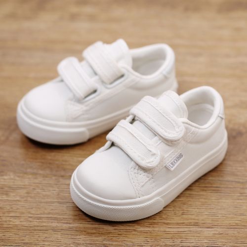 Chaussures enfants en toile pour printemps - semelle caoutchouc naturel Ref 1037598