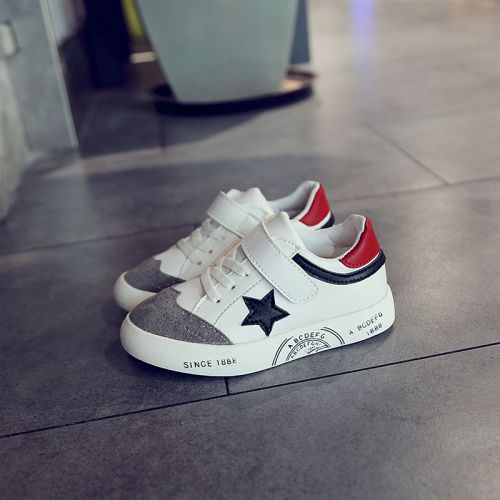 Chaussures enfants en Cuir spatial pour Toute saison - semelle caoutchouc naturel Ref 1037608