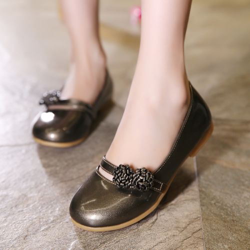 Chaussures enfants en PU XD&AMPSM ronde pour printemps - semelle TPR Ref 1037631