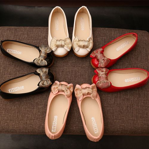 Chaussures enfants en PU ronde pour printemps - Ref 1037686