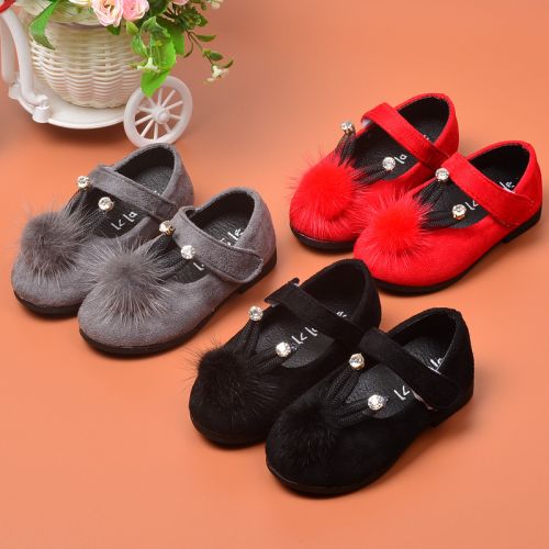 Chaussures enfants avec perles pour printemps - Ref 1037734