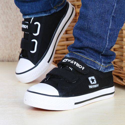 Chaussures enfants en toile WARRIOR pour printemps - semelle caoutchouc Ref 1037740