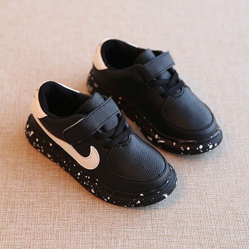Chaussures enfants en PU pour printemps - semelle caoutchouc antidérapant Ref 1037747